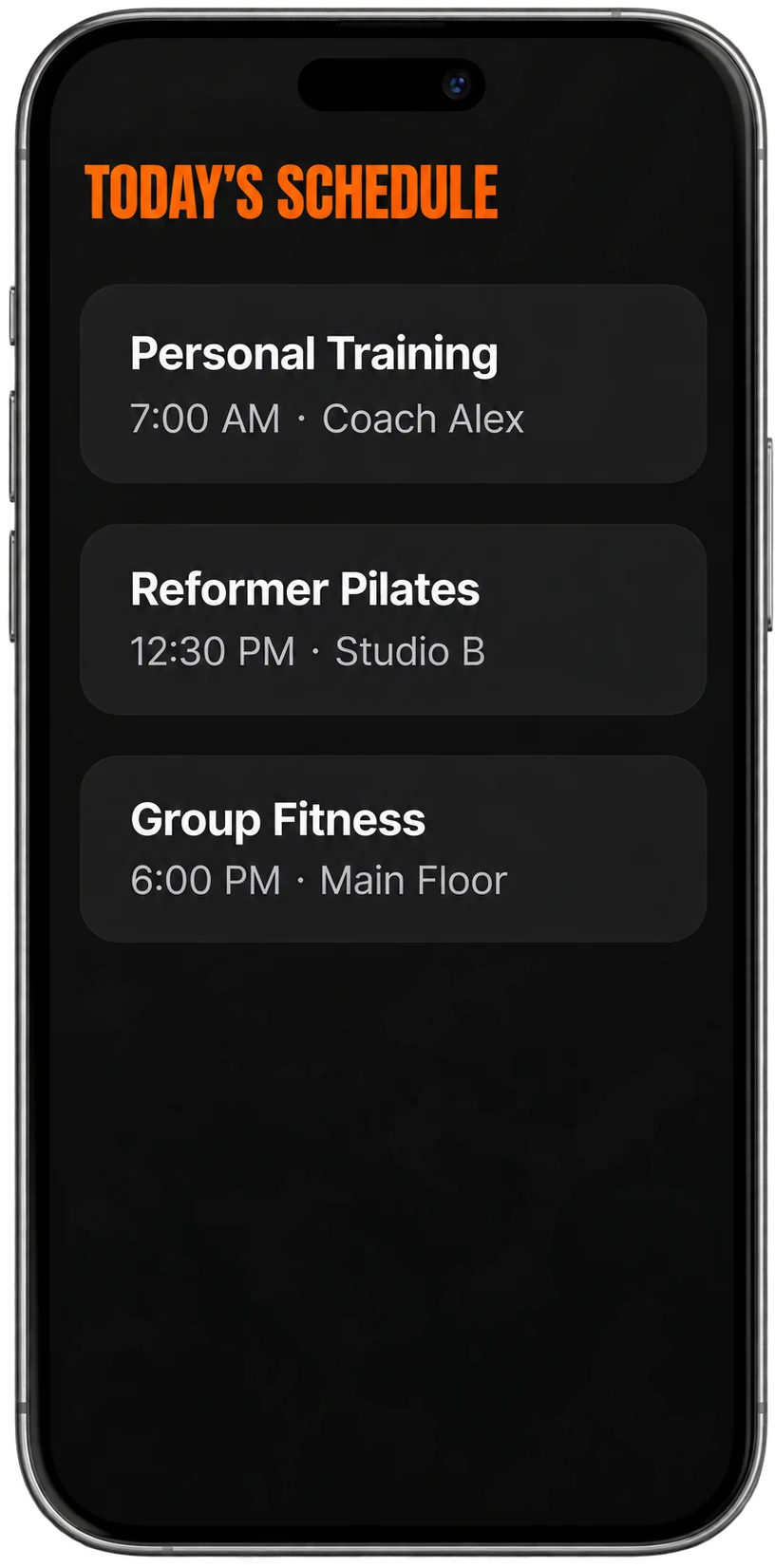 Gater Fitness app